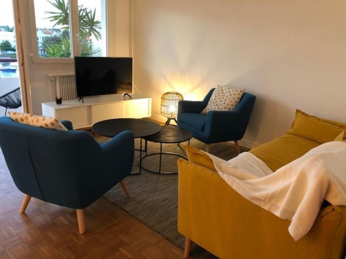 Ciboure : T4 Spacieux Avec Balcon Et Veranda, Proche Golf - Fr-1-239-554 Exterior foto